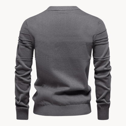 Burkhard | Stijlvolle herenpullover met ruitdesign