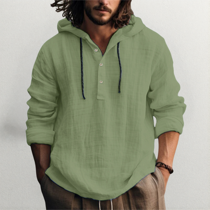 PIET | Luchtig Shirt met Capuchon