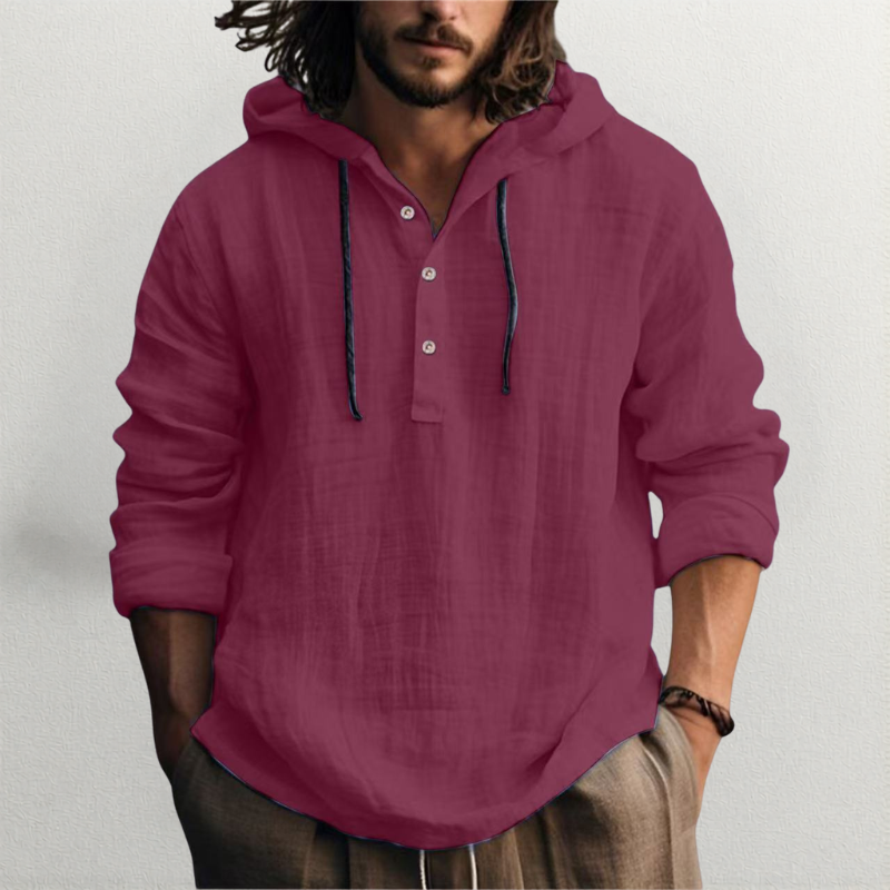 PIET | Luchtig Shirt met Capuchon