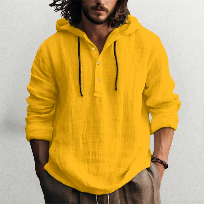 PIET | Luchtig Shirt met Capuchon