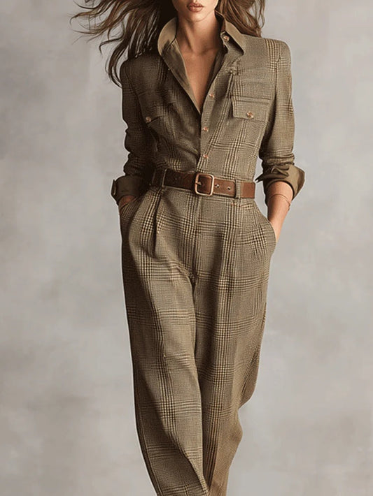 Eryn™ | Moderne getailleerde jumpsuit