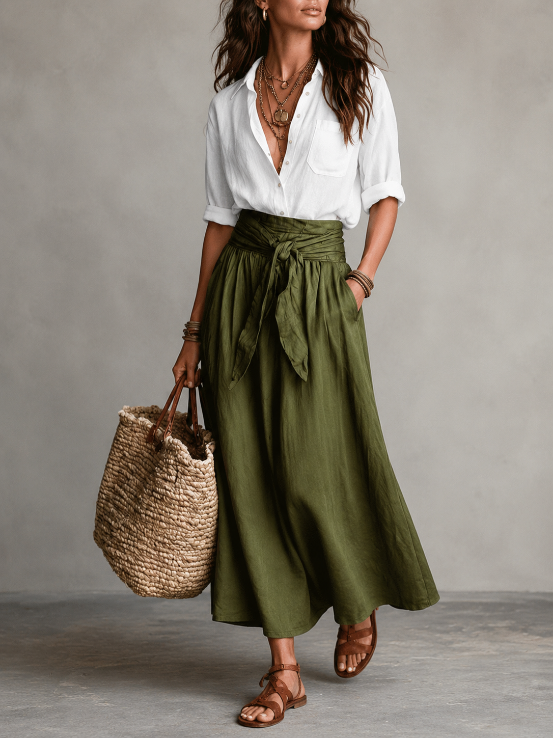 Wit en Groen / 3XL