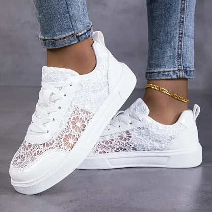 TINEKE | Elegante Kanten Sneakers