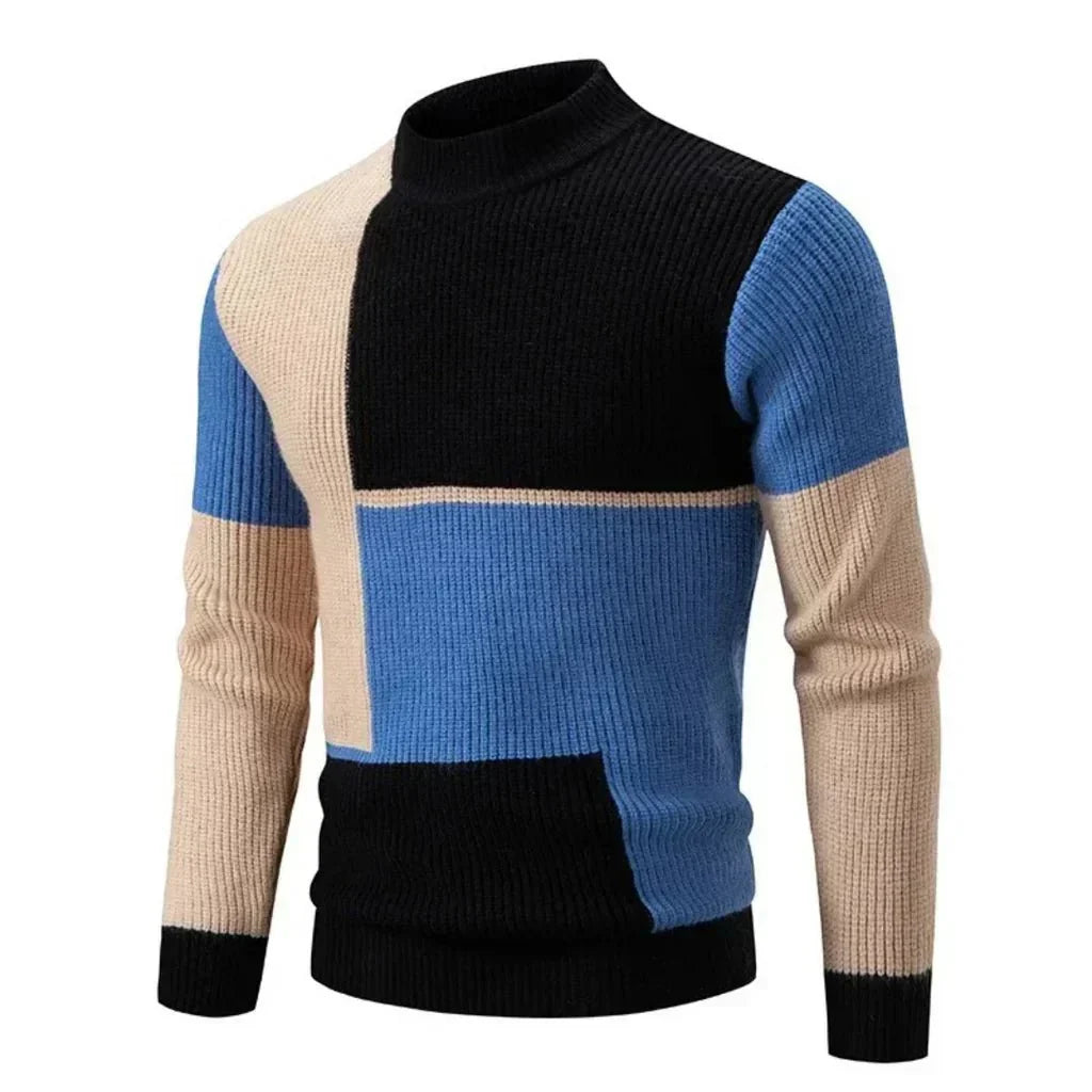 Zwart / Blauw / 2XL