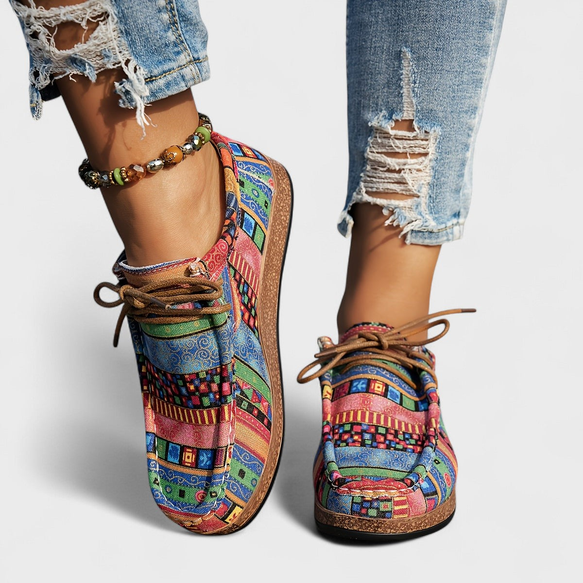 ANNEKE | Kleurrijke Sneakers