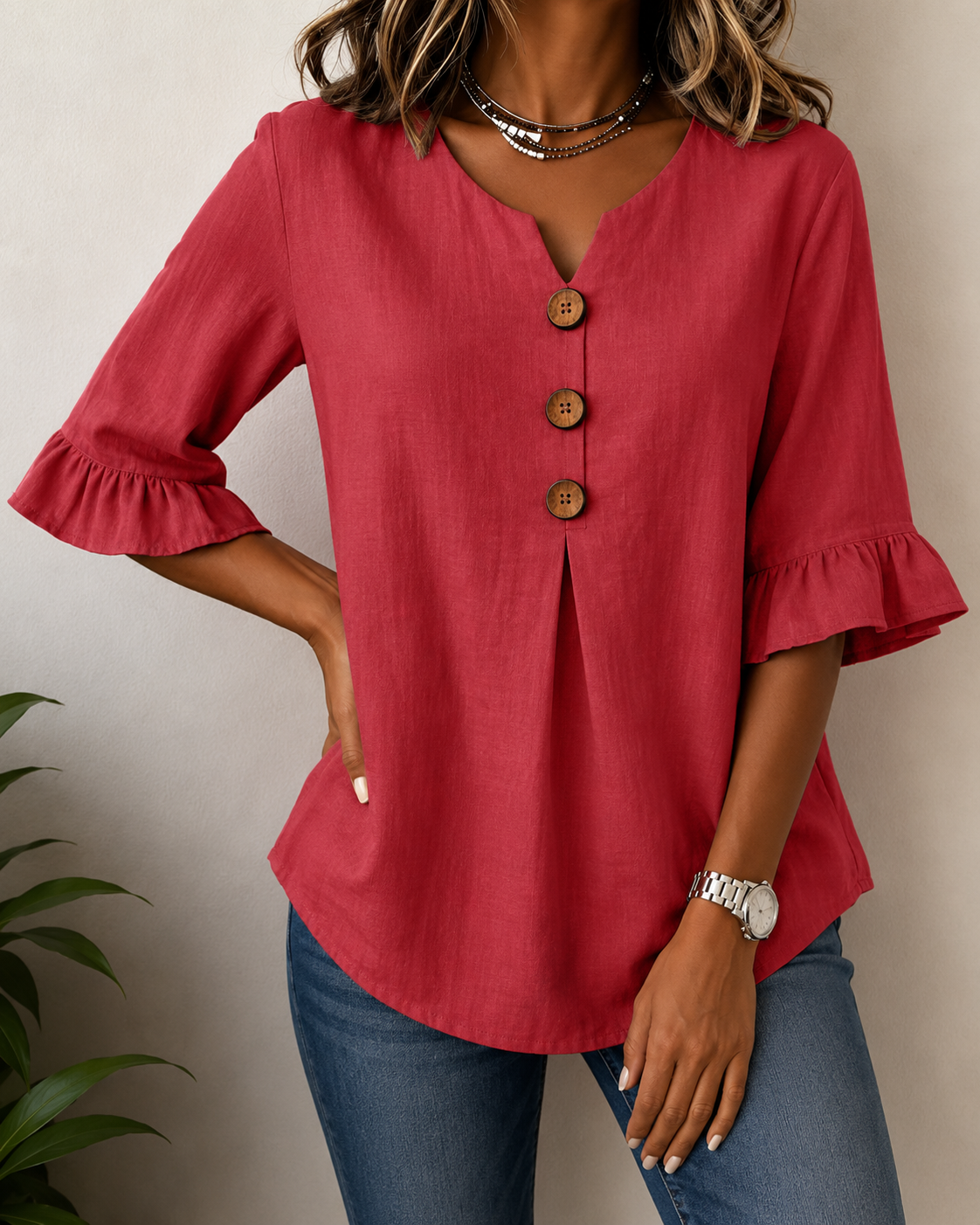 Rood / 3XL
