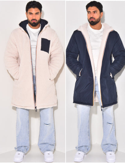 Milo™ | Warme casual lange jas