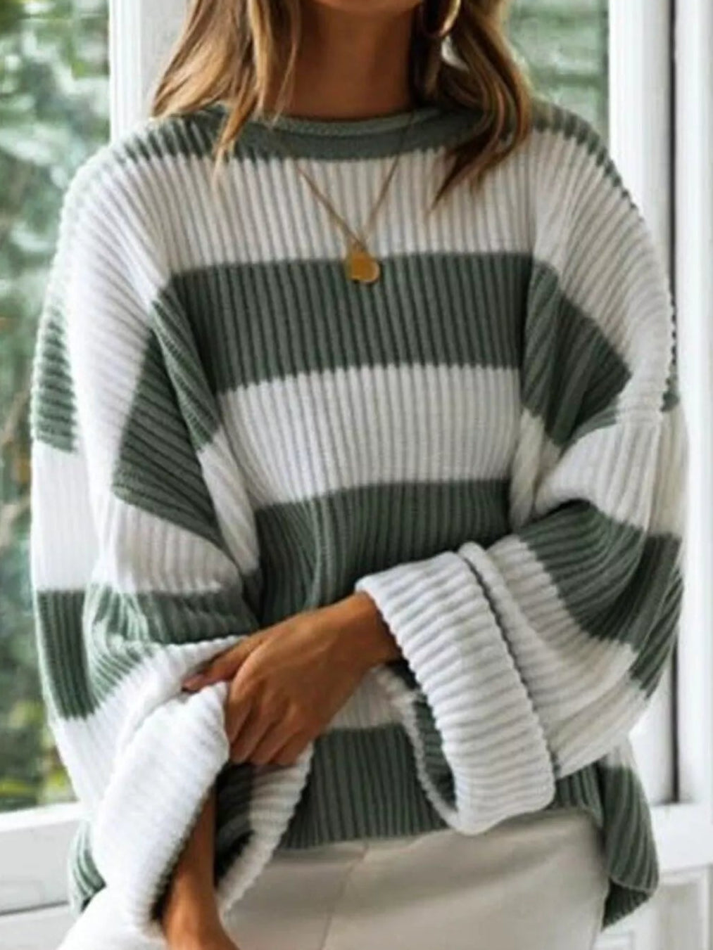 ELLY | Gestreepte Comfort Trui