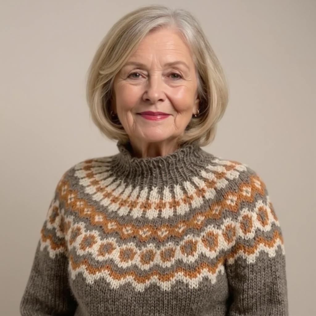 Carla | Vintage Eilandpullover
