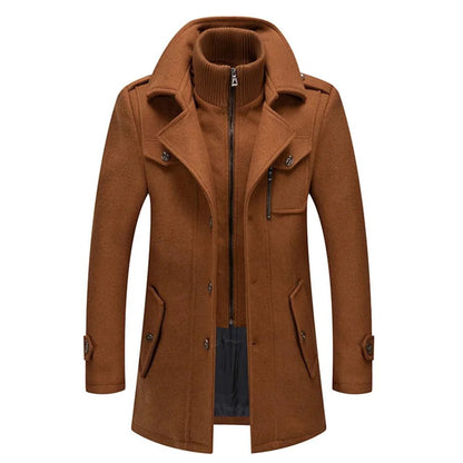Bruno™ | Elegante Winterjas Met Rits & Knopen