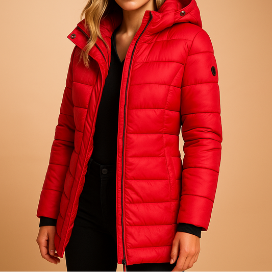 Lina™ | Warme Gewatteerde Winterjas