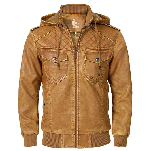 Agustine™ | Luxe Leren Jas