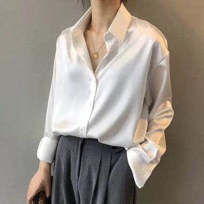 HELEEN | Elegante Zijdezachte Blouse