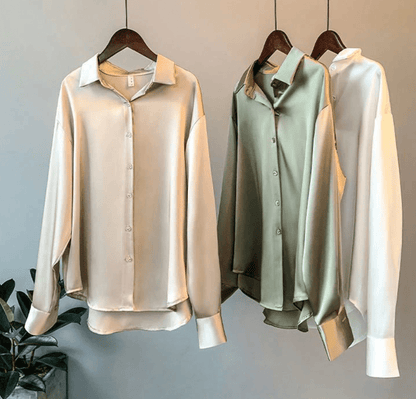 HELEEN | Elegante Zijdezachte Blouse