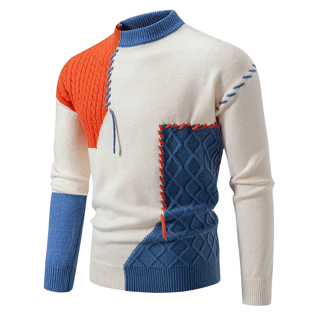 Blauw en Wit / 4XL
